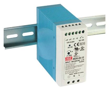 Picture of POWER SUPPLY D/R I=220 O=24v   1A7  40W
