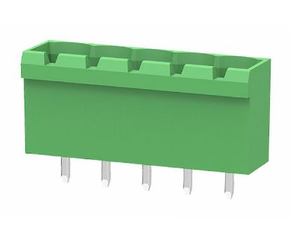 Picture of HEADER  STR PCB-MNT 05-PIN CLOSED P=5.08
