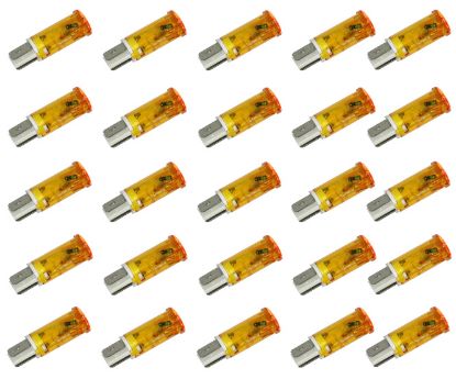 Picture of PILOT LIGHT CLIP-ON 220V D=12.7MM 220V YELLOW - 100/BAG