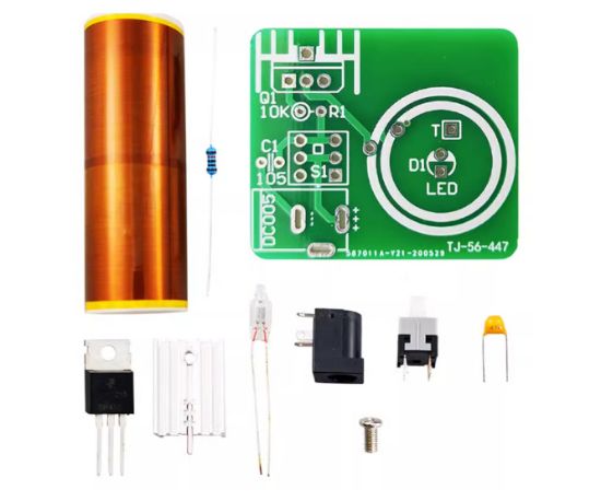 Picture of TESLA COIL KIT 9-12VDC 12W 40x40mm