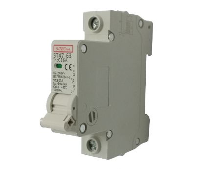 Picture of MINI CIRCUIT BREAKER D/R 3KA C-CURVE 1P 20A