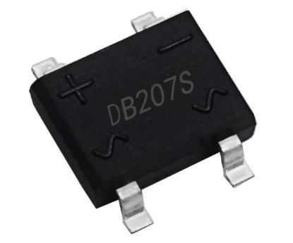 Picture of SMD BRIDGE RECTIFIER 2A 1KV SOIC4