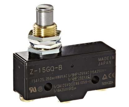 Picture of LARGE MICRO LIMIT SWITCH SPDT LARGE PIN OFF-(ON)