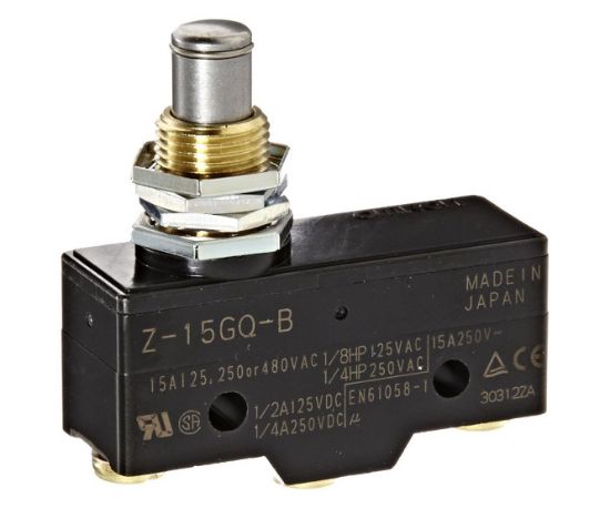 Picture of LARGE MICRO LIMIT SWITCH SPDT LARGE PIN OFF-(ON)