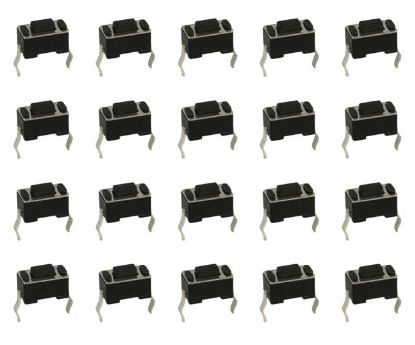 Picture of PCB TACTILE SWITCH 4x6 2-PIN  H=5.0 - 1KP/BAG