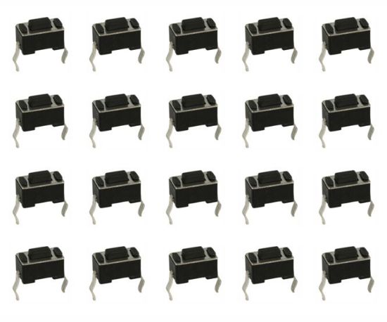 Picture of PCB TACTILE SWITCH 4x6 2-PIN  H=5.0 - 1KP/BAG