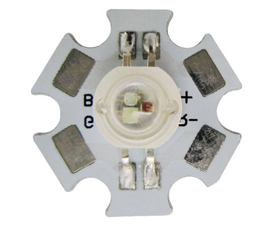 Picture of RGB LED 1W SMD ON STAR BOARD 100lm 140D