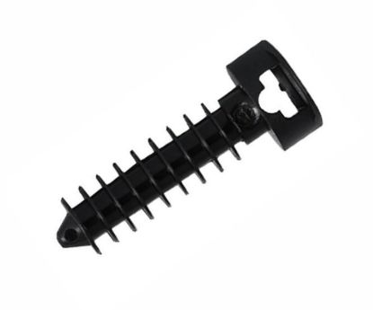 Picture of PLUG - CABLE FIXING BLACK 8mm - DEBULK