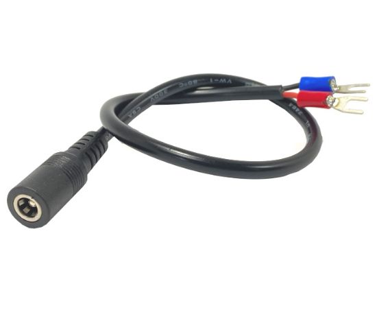 Picture of 300mm ADAPTOR LEAD DC PLUG 2.5mm - 3.2mm FORK TERM
