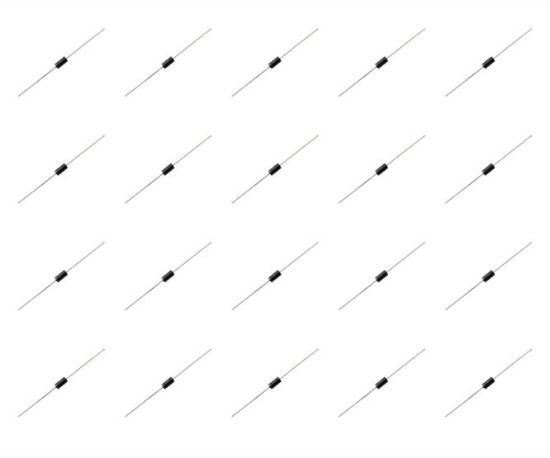 Picture of RECTIFIER DIODE AXIAL 1A 1KV - 100/BAG