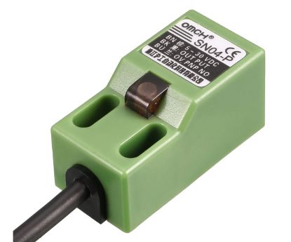 Picture of NPN PROXIMITY SWITCH / SENSOR 4mm N.C 3-WIRE GREEN