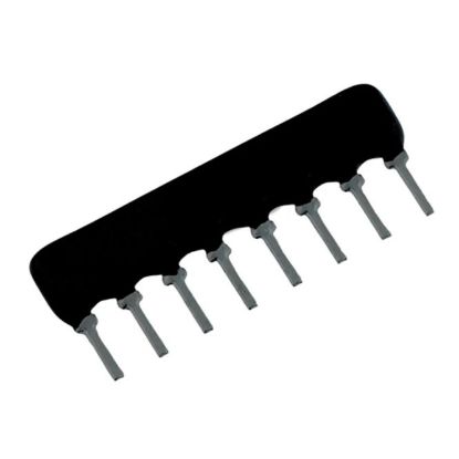 Picture of NETWORK RESISTOR SIL 08-PIN 7-RES 100E