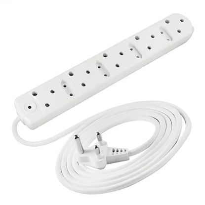 Picture of MULTIPLUG ADAPTER EXTENSION 5x15A 4x5A(EU) L=5mx1.5mm2