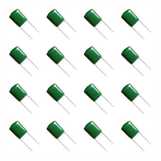Picture of POLYESTER FILM CAPACITOR 33nF 100V  P=5mm 500/BAG