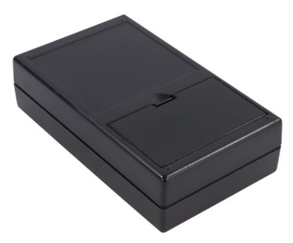 Picture of ENCLOSURE ABS H/HELD BLACK 105x 61x 28