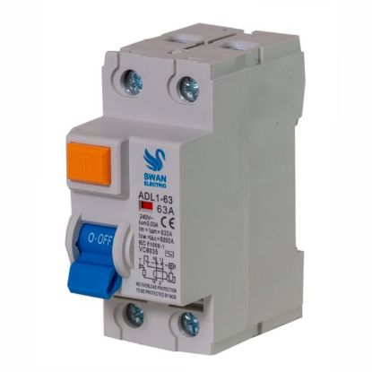 Picture of EARTH LEAKAGE ISOLATOR 2P RCCD 63A 30mA