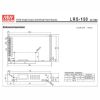 Picture of POWER SUPPLY ENCL. I=220 O=24V 6.5A 150W