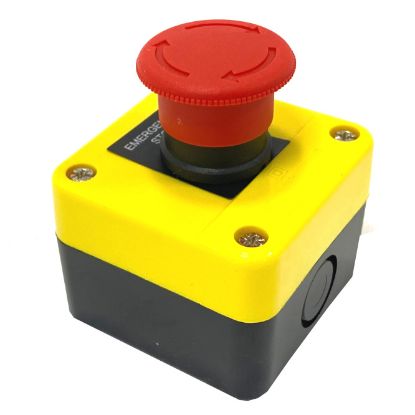 Picture of ENCLOSED PUSHBUTTON EMERGENCY STOP ROTATE-TO-REL.