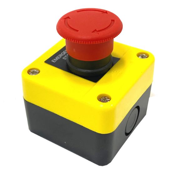 Picture of ENCLOSED PUSHBUTTON EMERGENCY STOP ROTATE-TO-REL.