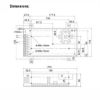 Picture of POWER SUPPLY ENCL. I=220V O=60V 5.8A 350W