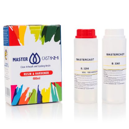 Picture of CLEAR ART CASTING RESIN EPOXY + HARDNER - 400mL * SA SALES ONLY