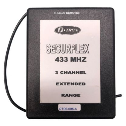 Picture of RECEIVER 3CH 433MHz HOP EXT
