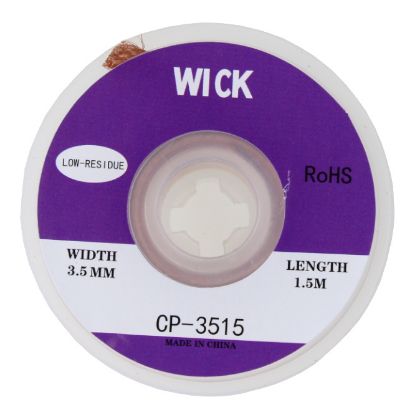 Picture of SOLDER WICK / CLEANING TAPE 3.5mm PURPLE
