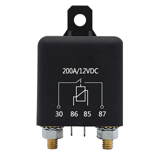 Picture of AUTOMOTIVE INDUSTRIAL RELAY SPST / N.O. 200A 12VDC 4PIN