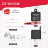 Picture of CAR STARTER RELAY SWITCH SPST N.O 12V 200A 4PIN