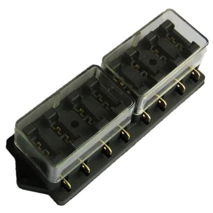Picture of 8W FUSE BLOCK WITH COVER 40A 12-24V ATO/ATC