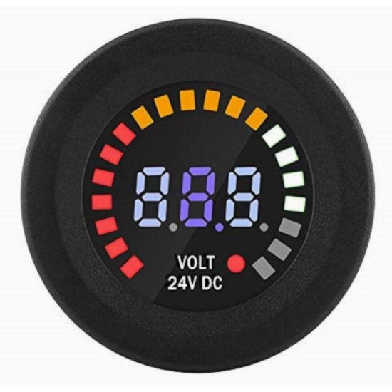 Picture of AUTOMOTIVE 24VDC BLUE GRAPHIC VOLTMETER
