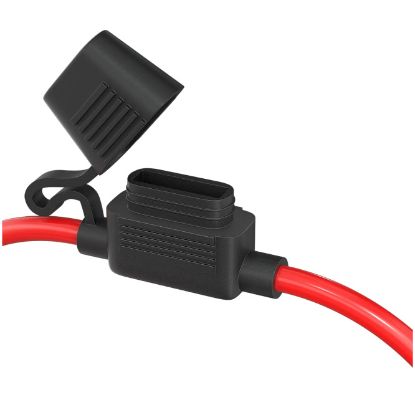 Picture of MAXI BLADE FUSE HOLDER IN LINE WITH COVER 30A 32VDC ATO/ATC
