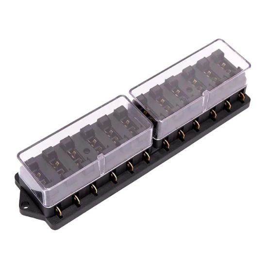 Picture of 12W FUSE BLOCK WITH COVER 40A 12-24V ATO/ATC
