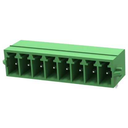 Picture of PLUGGABLE TERMINAL BLOCK 8W P=3.5 GREEN