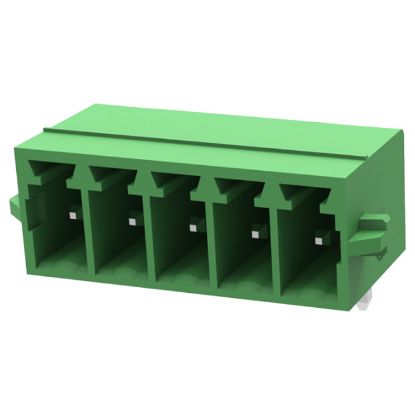 Picture of PLUGGABLE TERMINAL BLOCK 5W P=3.5 GREEN