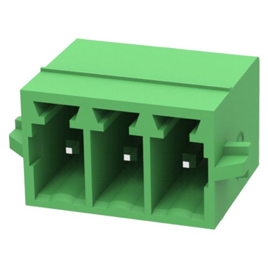 Picture of PLUGGABLE TERMINAL BLOCK 3W P=3.5 GREEN