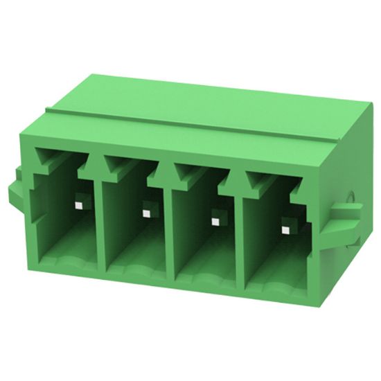 Picture of PLUGGABLE TERMINAL BLOCK 4W P=3.5 GREEN
