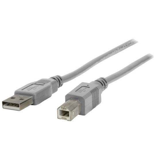 Picture of LEAD USB A-PLUG TO B-PLUG 1.8m GREY