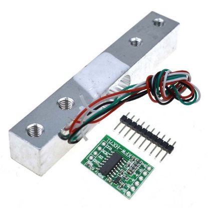 Picture of LOAD CELL 10Kg WITH AMPLIFIER MODULE 80x13.5x13.5mm OPEN END