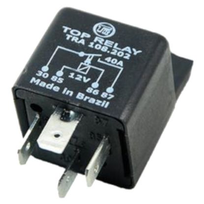Picture of RELAY AUTOMOTIVE SPST 40A 24VDC RECT 4PLU