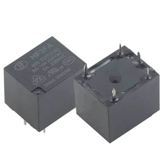 Picture of RELAY SPDT 10A 24VDC RECT 5PIN
