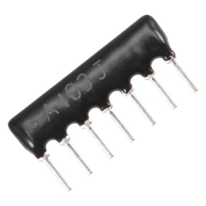 Picture of RESISTOR NETWORK SIL 07-PIN 6-RES 150E
