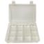 Picture of ABS ENCLOSURE CLEAR 12-COMPARTMENT 200x140x40mm