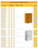 Picture of STEEL ENCLOSURE ORANGE LOCKABLE 1-KEY HOLE 400x300x200mm