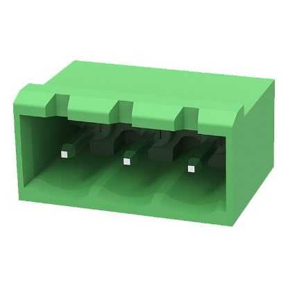 Picture of HEADER R/A PCB-MOUNT 3P CLOSED SIDES P=5.08