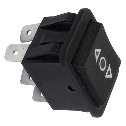 Picture of ROCKER SWITCH DPDT (ON)-OFF-(ON) 33x25mm - DEBULK