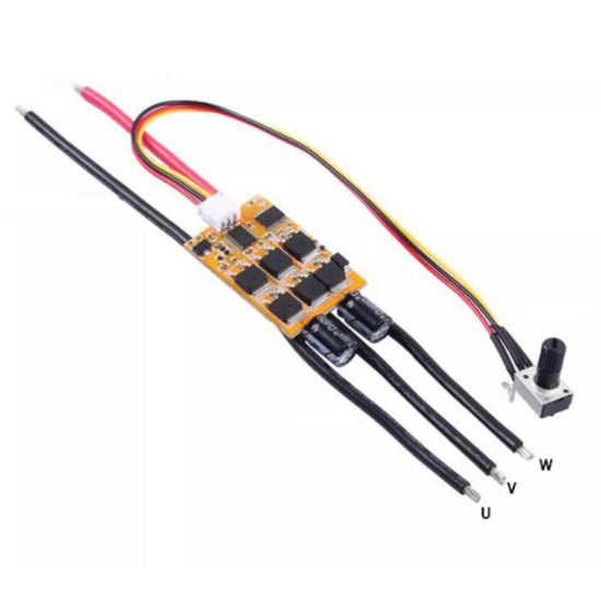 Picture of BRUSHLESS MOTOR SPEED CONTROLLER 24V 12A (20A)
