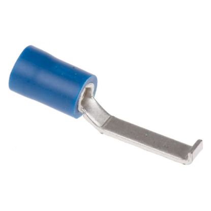 Picture of PRE-INSULATED CRIMP TERMINAL LIPPED BLADE BLUE 4.6x17mm