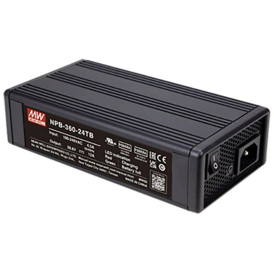 Picture of BATTERY CHARGER SLA D/T IN=220VAC OUT=24V (28.8V) @12A