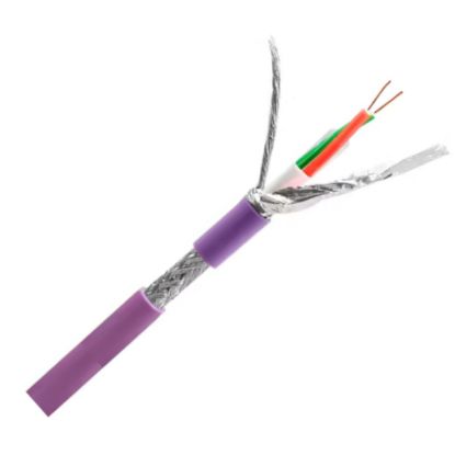Picture of SIGNAL CABLE 2C SCREEN 0.5mm-VIOLET -OPEN